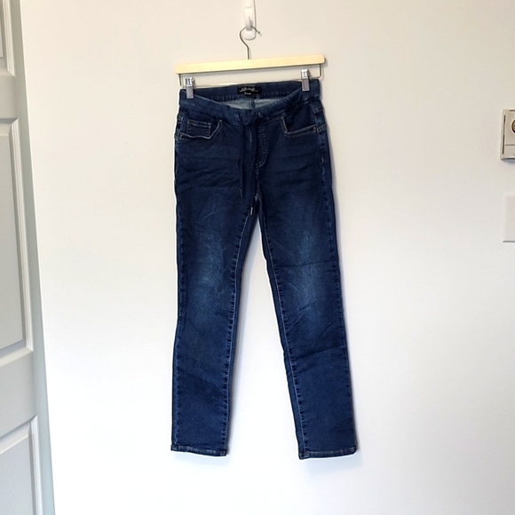 CHARLIE B Denim - Charlie B Brand jogger style drawstring elastic waist high stretch denim sz XS